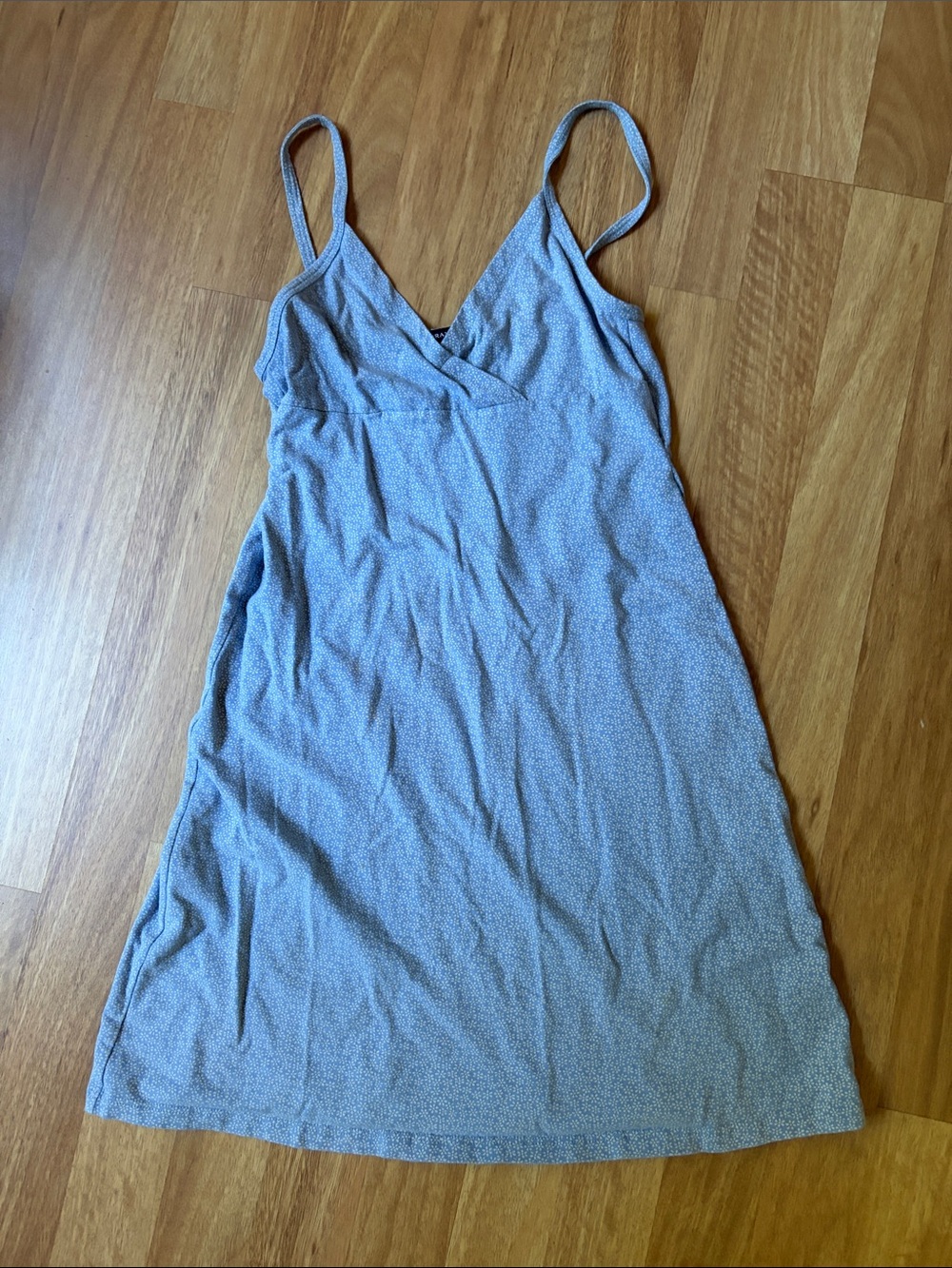 Light Blue Spaghetti Strap Slip Dress